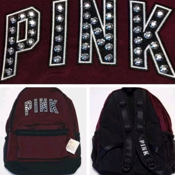 🆕PINK VS✴  RUBY /BLING BACKPACK - Picture 8 of 8